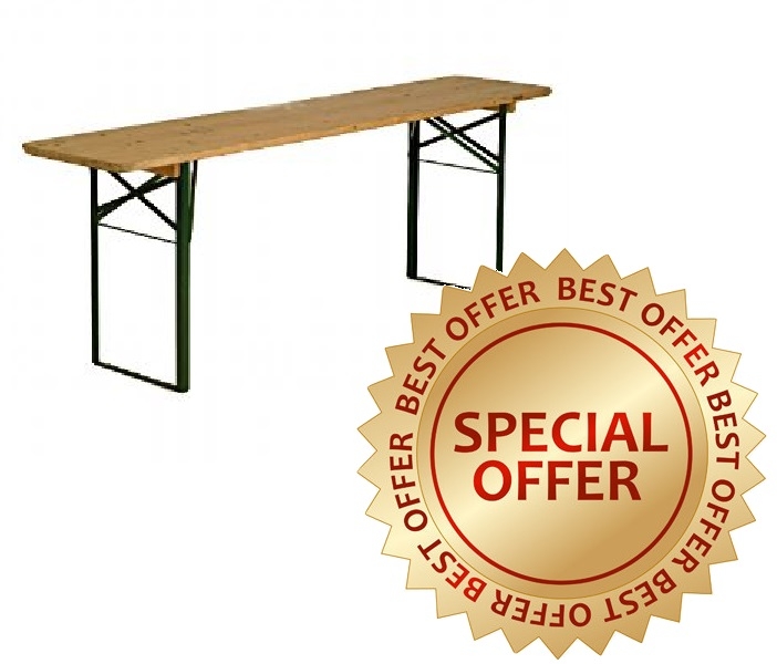 Biertafel breed 70cm Versleijen Party & Events Group Dinertafels Versleijen Party & Events Group